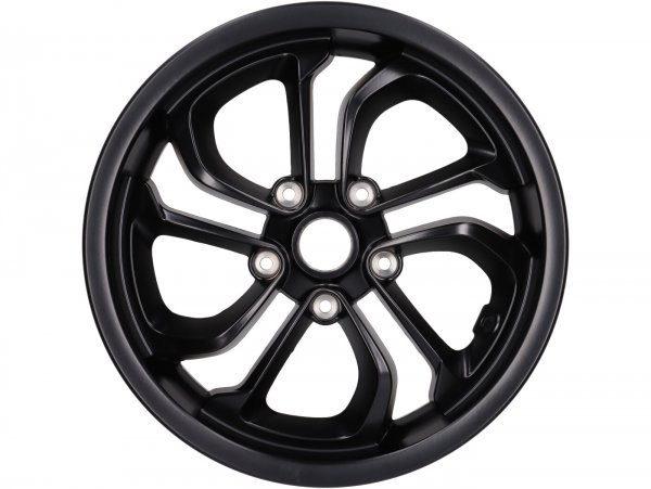 Wheel Rim Rear 3.00x12 Piaggio Vespa Gtv Hpe 300 Rst 2023 Euro 5 Keyless Abs 4t 4v Lc (zapmd3108)  Matt Black
