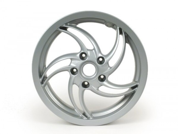 Wheel Rim, Rear, Disc Brake Piaggio 3.0012 Inch Piaggio Fly 125 (rp8m79100) Silver