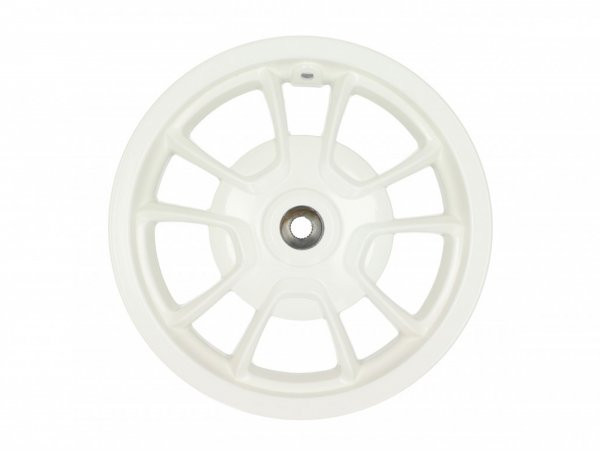 Wheel Rim, Rear, White Piaggio 3.0012 Inch, Ø Brake Drum = 110mm