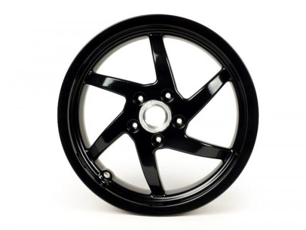 Wheel Rim Piaggio 3.5013 Inchl, Disc Brake   Black