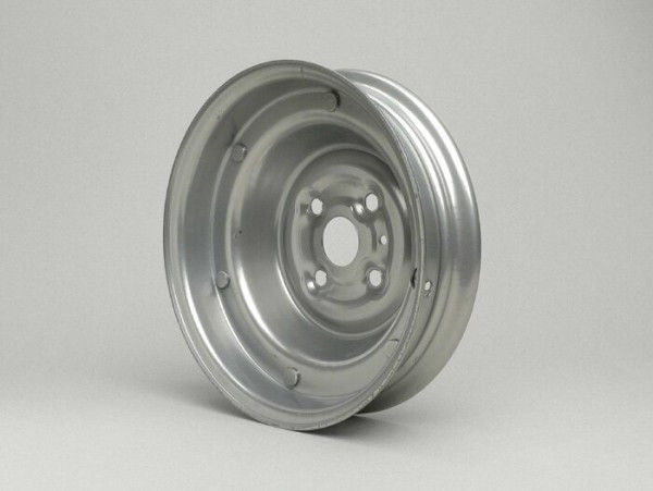 Wheel Rim Fa Italia 1.809 Inch, Steel  Vespa (type V50 9 Inch  4 Inner Holes)  Grey