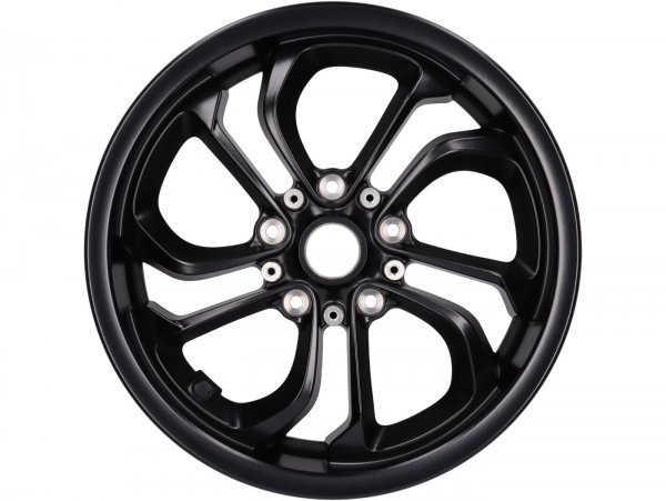 Wheel Rim Front 3.00x12 Piaggio Vespa Gtv Hpe 300 Rst 2023 Euro 5 Keyless Abs 4t 4v Lc (zapmd3108)  Matt Black