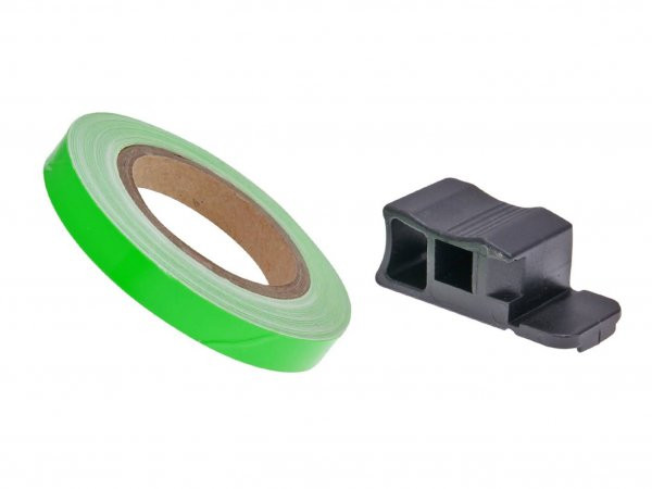Rim Tape / Wheel Stripe 101 Octane 7mm  Lime Green  600cm