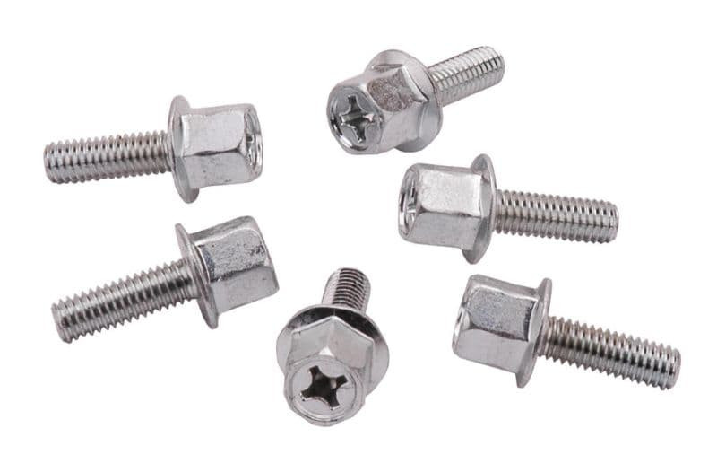 Flensbout Uitlaat Staal M6X25