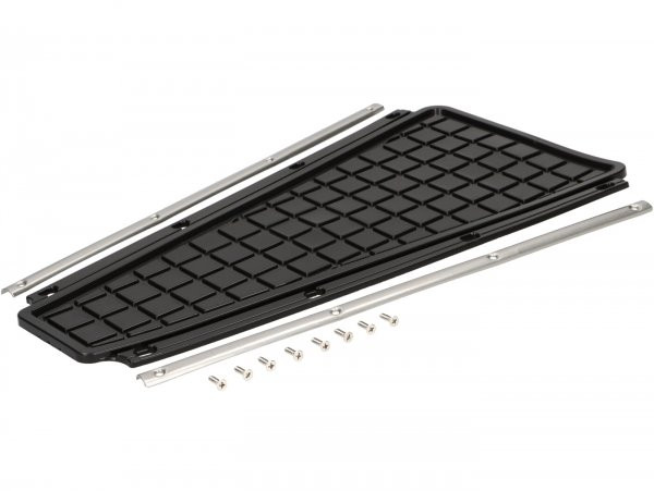 Central Floor Mat Set Oem Quality Vespa Px (-1984)  Black
