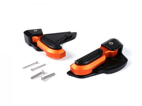 Fußrastenset bikers  Orange (Vespa Modern)