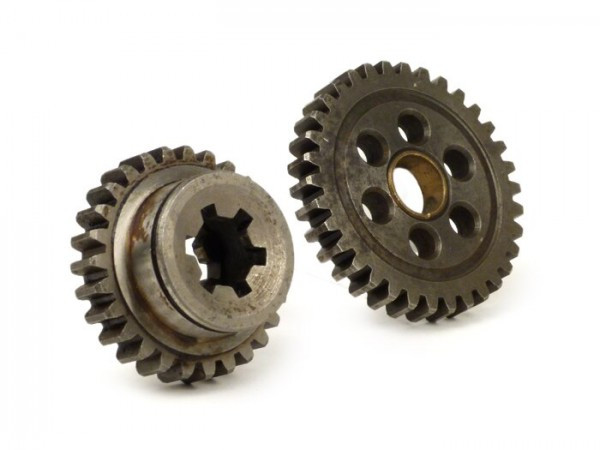 Pair Of Gear Cogs Casa Lambretta  27 Teeth + 34 Teeth