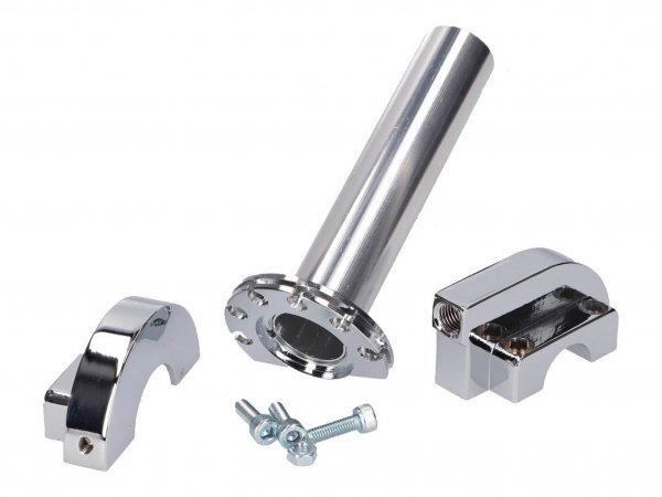 Quick Action Throttle / Throttle Tube Kit Naraku Chrome  Universal