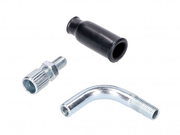 Throttle Cable Elbow Adapter 90° 101 Octane For Dellorto Phva Carburetor 1217.5mm
