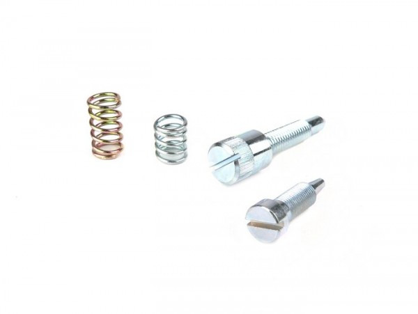 Fuel/air Mixture Screw And Throttle Valve Ajduster Screw Set Dellorto Phva Vergaser Piaggio 50cc 2stroke