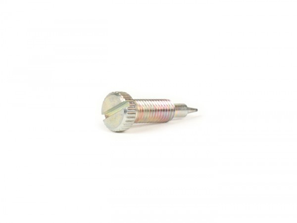 Fuel/air Mixture Screw Dellorto Si2024mm  Thread M5 X 0.75mm  Thin Tip (Ø=0.65mm)  Type Vespa Px With Slotted Screw