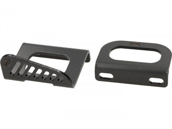 Floor Board Luggage Loop   Black Powder Coated
