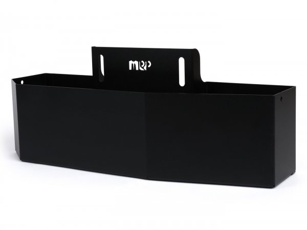 Glove Box Under Side Panel Mrp Small (410x115x125/80mm)  Black