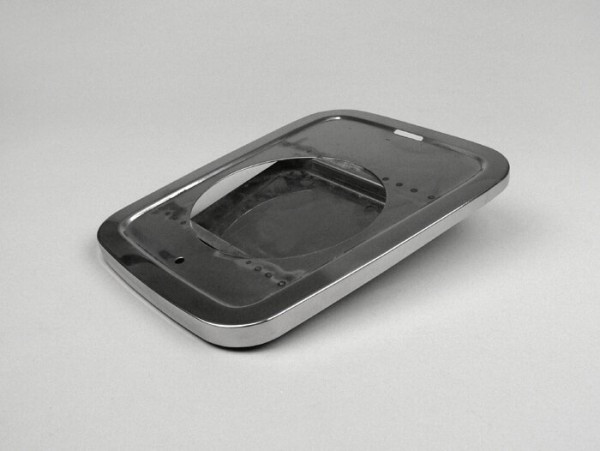 Luggage Rack Plate Vespa  Stainless Steel