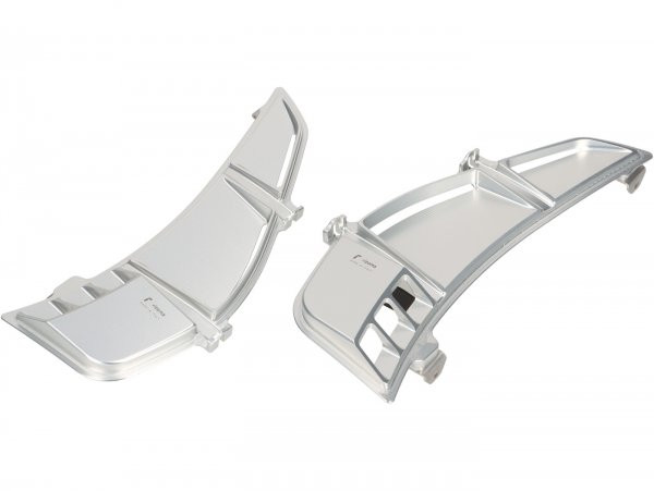 Glove Box Net Panel Set, Silver Rizoma