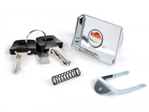 Top Case Lock Vespa  Chrome