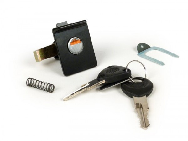 Top Case Lock Vespa  Black