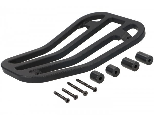 Floor Board Rack Cnc Moto Nostra  Matt Black Anodised