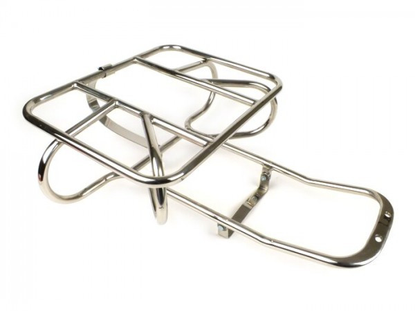 Rear Rack Lambretta Horizontal Spare Wheel Holder  Stainless Steel