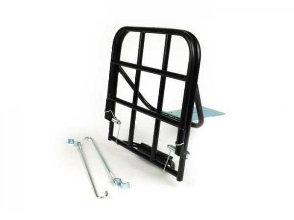 Rear Rack, Fold Down Ams Cuppini 230x250mm  Black