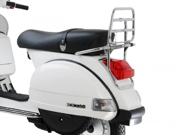 Rear Rack, Fold Down Piaggio  Chrome