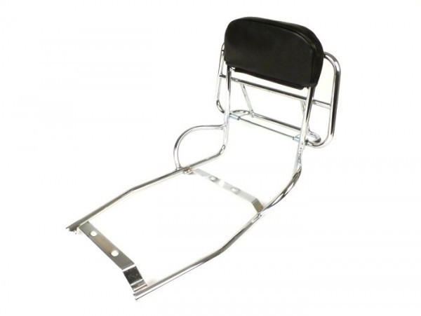 Rear Rack, Fold Down + Backrest Ams Cuppini