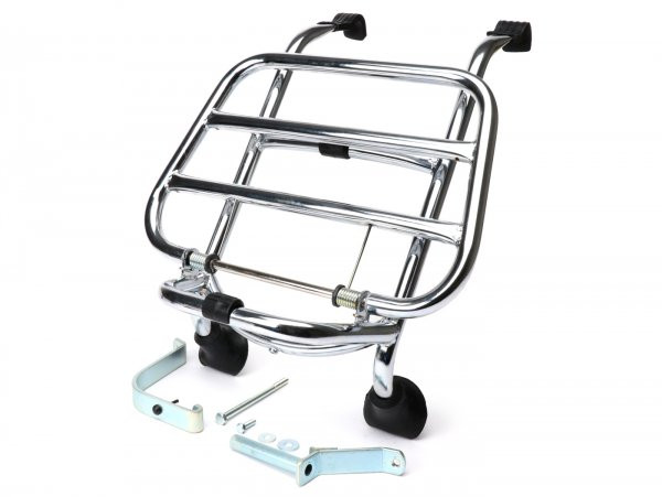 Front Rack, Fold Down Moto Nostra  Chrome