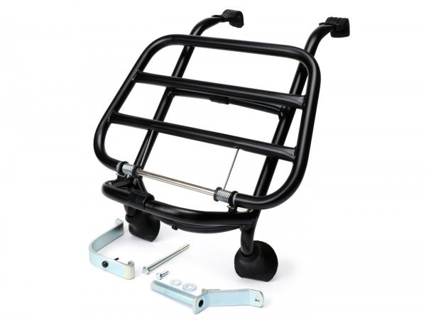 Front Rack, Fold Down Moto Nostra  Matt Black