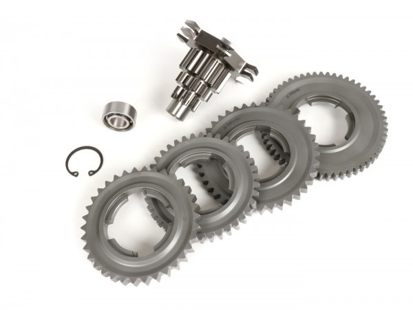 Gearbox (gears + Gear Cluster) Benelli Type Gpx  Extra Short
