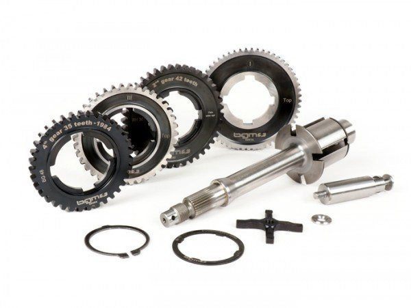 Gearbox (gear Cogs Incl. Drive Shaft) BGM Pro  Original Ratio