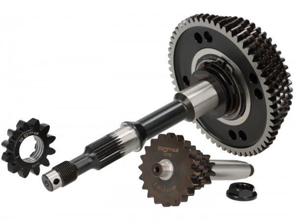 Gearbox Complete (gears Incl. Main Shaft + Auxiliary Shaft) BGM Pro Sport