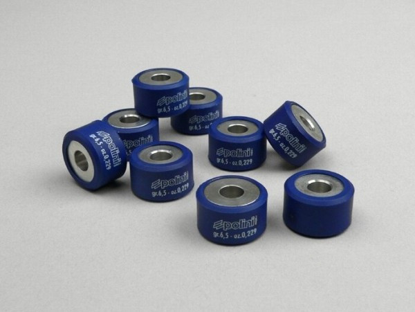Rollers Polini 20x12mm Set Of 9  6.5g