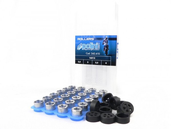 Roller Set Polini Premium Quality 16x13mm 2.53.03.54.0g