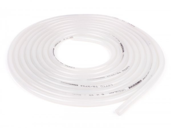 Benzinschlauch (Ø Outer=10mm, Ø Inner=5mm, L=5000 Mm) Piaggio  Transparent