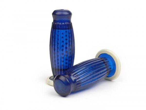 Griffe bubble Superflex Ø=22mm  blauww (Vespa (Augsburg), Vespa (Piaggio))