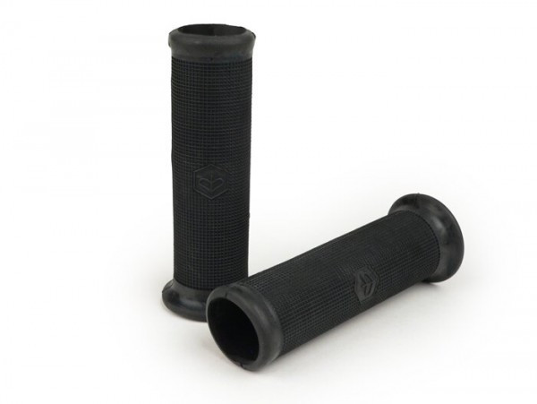 Griffe oem Kwaliteit, voor LenkerendenKnipperlicht Ø=24mm L=120mm, Piaggio 6eck (1968-)  zwart