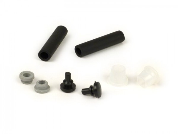 Rubber Buffer Set Incl. Bushes For Side Panel Vespa