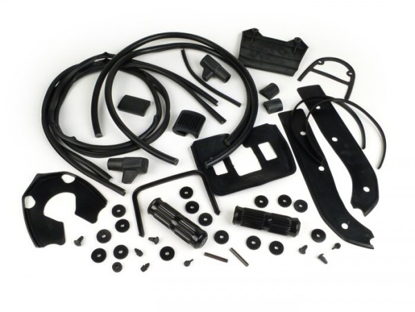 Rubber Kit Casa Lambretta  Black