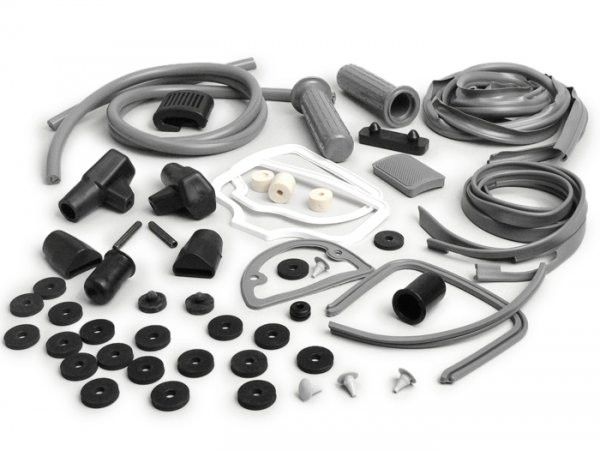 Rubber Kit Lambretta  Grey