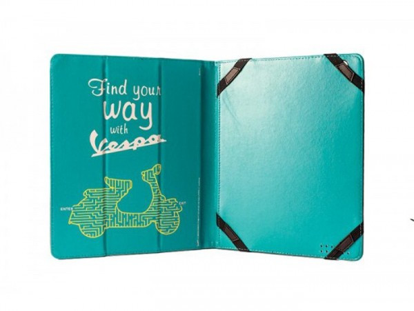 Ipad/tablet Pc Cover Vespa, 20x24x1.8cm "find Your Way With Vespa"