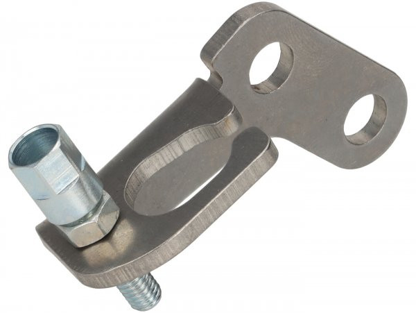 Brake/clutch Cable Retaining Plate On Engine Frt  Stainless Steel