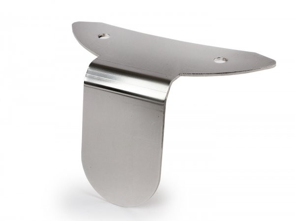 Mounting Plate For Pickerl (austrian Inspection Sticker) Jailbreak Customs, Stainless Steel Silver