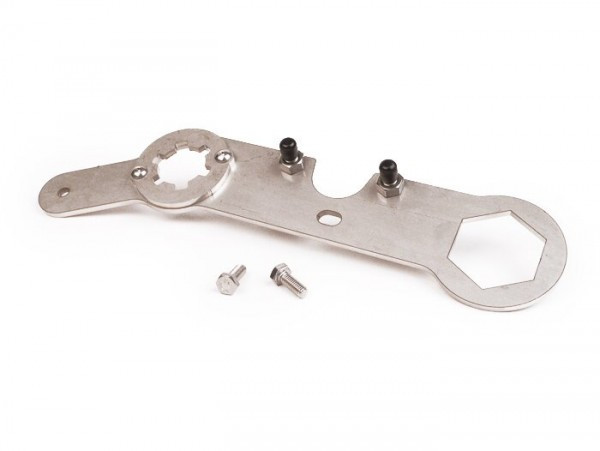 Front Pulley + Clutch Locking Tool 39mm 2pin Minarelli 50cc 2stroke