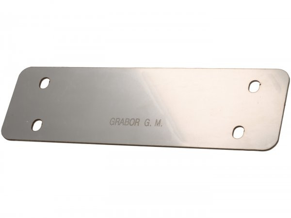Centre Stand Reinforcing Plate Made In Italy  220x66mm