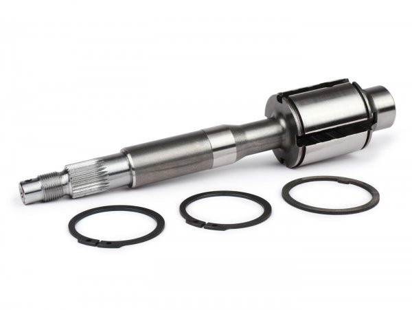 Drive Shaft Pinasco Reinforced (triple Bearing)  For Engine Casing Pinasco 2.0
