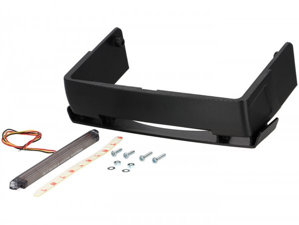Rear Trim  Splash Guard  Diffuser Vesptec Vespa Px Old (-1983) With Led Tail Light  Plastic