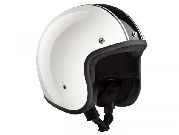 Helm -bandit Ece Classic Jet- Wit - M1 (57 Cm)