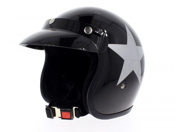 Helm -bandit Star Jet- Zwart - L (59-60 Cm)
