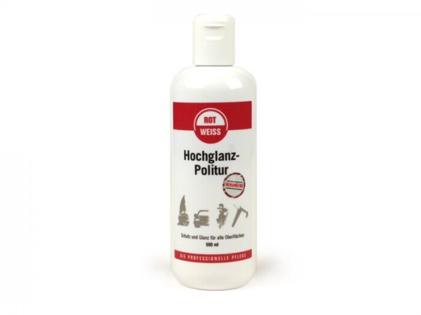 High Gloss Polish Rotweiss 500 Ml