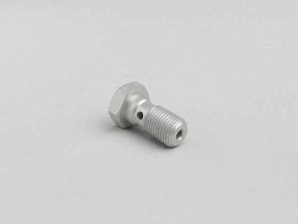 Banjo Bolt M10 X 1.00 Aluminium  Silver